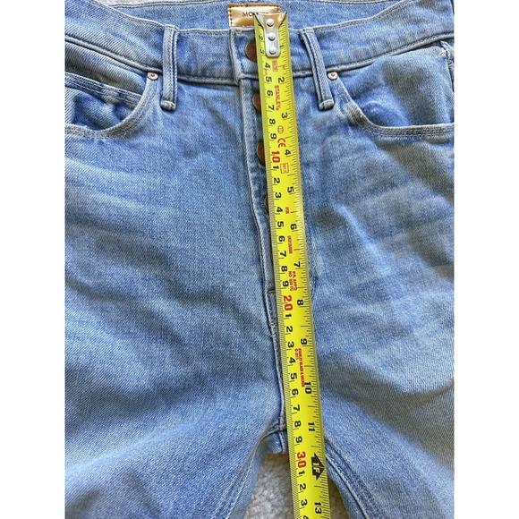 $238 NWT MOTHER PIXIE DAZZLER ANKLE FRAY  Jeans In Ivy League Cowboy Size 25 - Picture 14 of 16